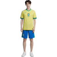 NIKE/耐克 巴西主场球迷版运动T恤 黄色 L