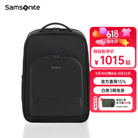 新秀丽 NV6*09009 商务双肩包 黑色