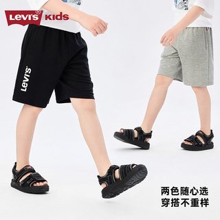 Levi's 李维斯儿童短裤 男童五分裤 透气运动裤