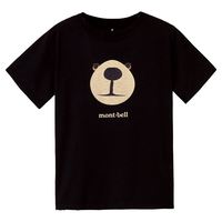 mont·bell 美山黑熊图案 排汗速干 儿童T恤
