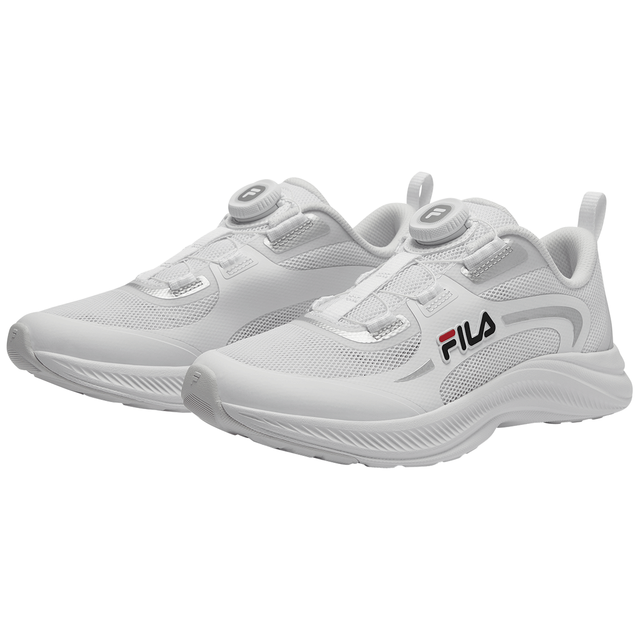 FILA FIT男中大童旋钮扣低帮透气跑步鞋