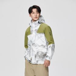 安踏 国家地理联名 男款运动夹克152446602N