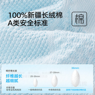 松山棉店 A类纯棉透气 儿童中筒袜 5双装 18-20cm
