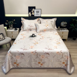 布之美 冰丝席三件套 床单230×250cm 夏简XL