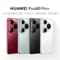 华为 Pura 80 Pro+ 16+512GB 高动态主摄新品拍照手机鸿蒙AI