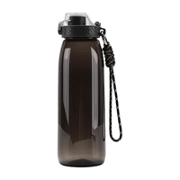 迪卡侬 运动水壶 防摔便携 1000ml 透明黑