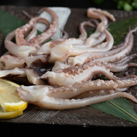 美加佳 三去阿根廷鱿鱼须 500g 海鲜水产