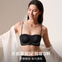 曼妮芬 无痕聚拢型加深抹胸