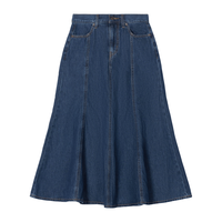 Levi's 李维斯 中蓝 S(26) 女士牛仔半身裙