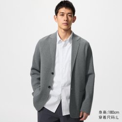 优衣库 男女通用罗纹针织茄克 UQ484403000