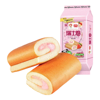 盼盼 草莓味瑞士卷 120g