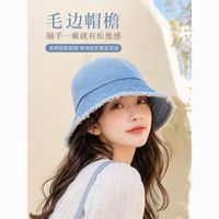 勋阳宇乐 潮牌情侣款圆帽2025时尚休闲渔夫帽