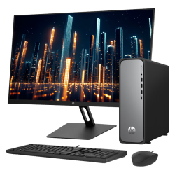 惠普 星Desk Slim台式电脑主机 i3-14100 8GB+512GB SSD