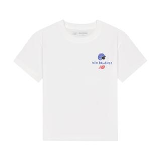 New Balance 儿童夏季简约印花短袖T恤