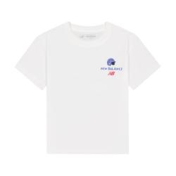 new balance 儿童夏季简约印花短袖T恤