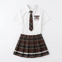 FOURDATRY 性感学生装cosjk短裙服套装