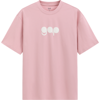 Gap/盖璞 纯棉泡泡胶印logo短袖T恤