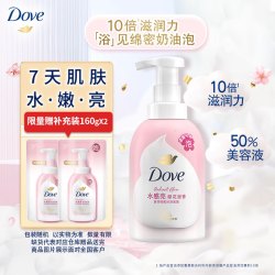多芬 浓密沐浴泡泡 櫻花甜香 400ml