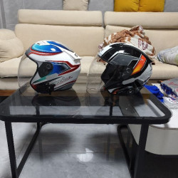 Tanked Racing 摩托车头盔电动电瓶车头盔 T536四季通用 黑色 律动 L码