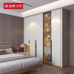 金牌厨柜 衣柜-3 全屋定制整体衣柜 20平方米 云慕咖橡