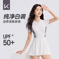 Keep 女士连体泳衣 黑色 L