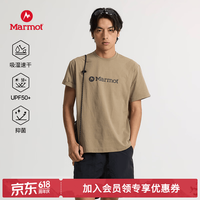 Marmot 城市休闲LOGO速干短袖户外徒步轻薄透气T恤Marmot Logo T-Shirts