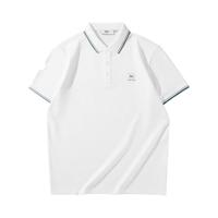 海澜之家 中华龙系列凉感抗菌防螨短袖POLO衫 本白 6XL