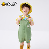 B.Duck 男童背带裤 豆绿 90 cm A类（限时五折）