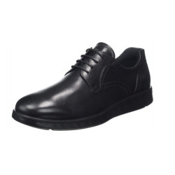 ecco 男士墨本 Melbourne 牛津鞋 Black Magnet 38 EU