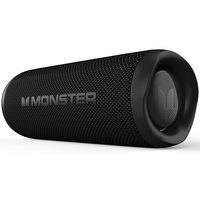 Monster 蓝牙音箱,无线便携式户外蓝牙音箱,60W 真正的无线立体声 IPX8 防水,双配对蓝牙 5.4 内置麦克风,黑色