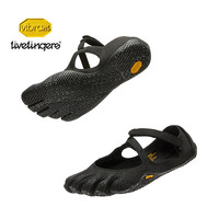 vibram 五指鞋 女 室内瑜伽普拉提训练鞋 黑色 38