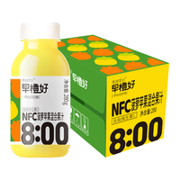 零度果坊 NFC菠萝苹果汁 280g*8瓶