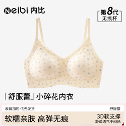 Nebishu 芙蕾 女士蕾丝文胸 无钢圈固定杯
