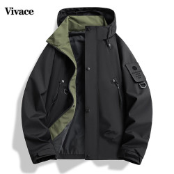 Vivace 春季新款工装夹克外套男