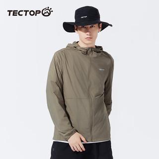 TECTOP/探拓 户外防晒衣 UPF50+轻薄透气 新卡其 L