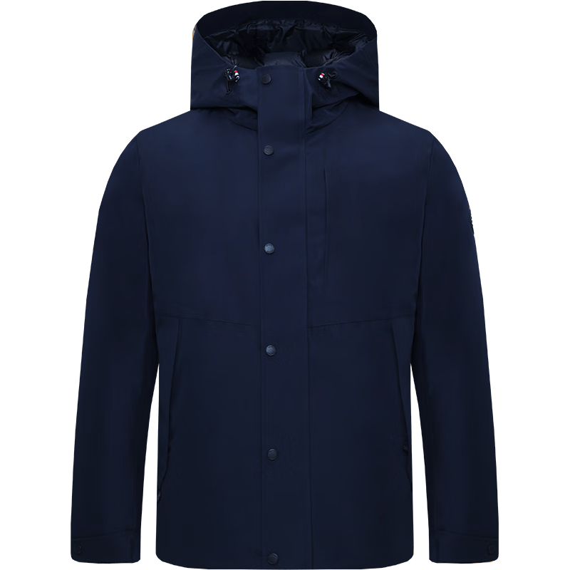 Navigare/纳维凯尔 意大利小帆船男士连帽羽绒服 藏青 S