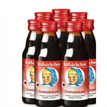 Rotbäckchen 小红脸铁维他VC果汁125ml*8瓶德国进口