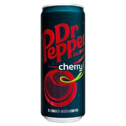可口可乐 胡椒博士Dr. Pepper樱桃汽水330ml*24 欧洲进口整箱碳酸饮料