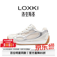 LOXKI 阿甘鞋男26年新品复古经典宽鞋楦宽头鞋