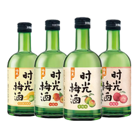 梅见 时光梅青柠佛手柑味青梅酒 330ml*4