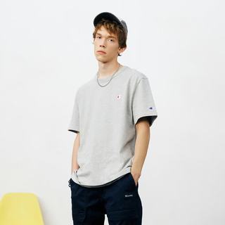 Champion 冠军小C LOGO圆领短袖T恤