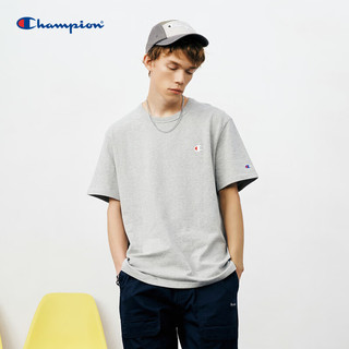 Champion 冠军小C LOGO圆领短袖T恤