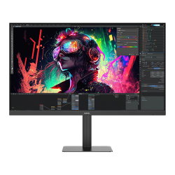 SANC OF27UTA 4K超清IPS 10Bit广色域 硬件低蓝光 27英寸显示器