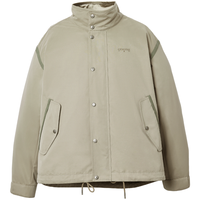 杰克·琼斯（JACK&JONES）男生冬季立领羽绒服新款可拆卸内胆百搭外套225423024 E11卡其色 S （170）
