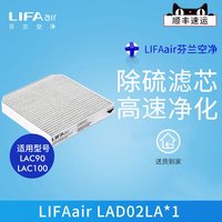 LIFAair 芬兰LIFAair LAD02LA车载空气净化器复合滤网适用LAC90、LAC100