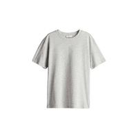 H&M 女士T恤 圆领宽松纯棉短袖上衣 0963662
