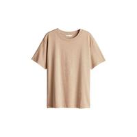 H&M 女士T恤 纯棉 圆领 宽松 0963662