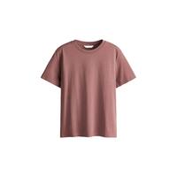 H&M 女士T恤 圆领纯棉宽松休闲短袖上衣 0963662