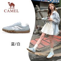 CAMEL/骆驼 山海系列德训鞋 女款红色薄底复古休闲运动板鞋