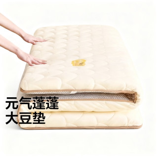 网易严选 床垫褥子学生宿舍床垫地铺睡垫床褥大豆纤维床垫90*190*5cm